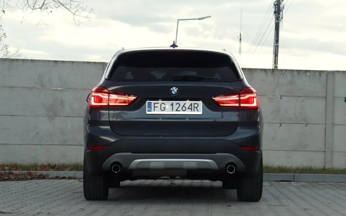 BMW X1 cena 77900 przebieg: 180266, rok produkcji 2019 z Baborów małe 742